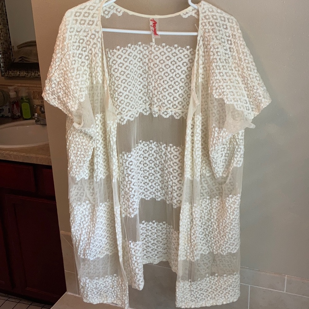 Free People Lace Coverup